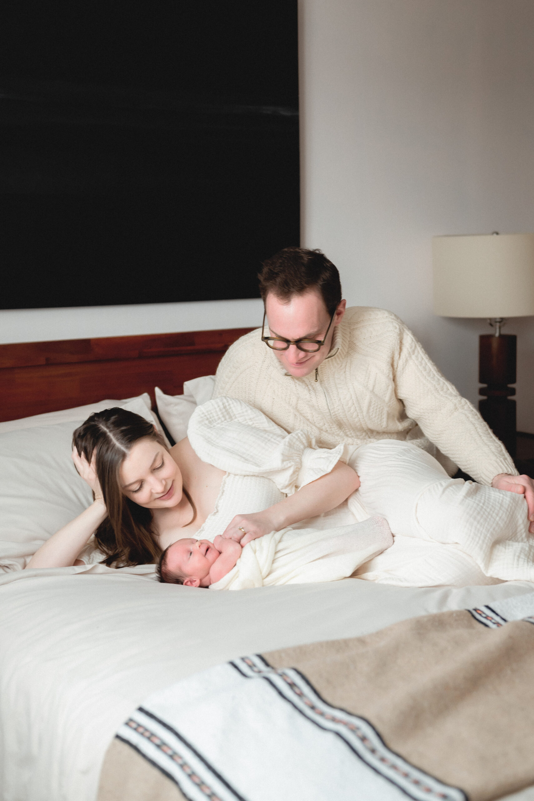 An Ottawa, Ontario newborn in-home photography session